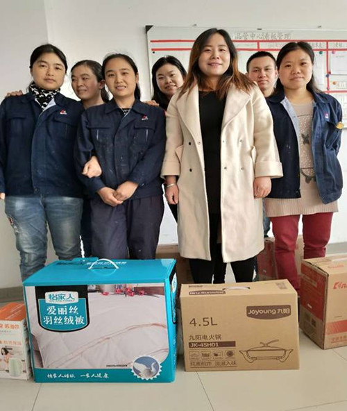 2017年爱体育电子首页传感器焊线岗位举办技能比武大赛