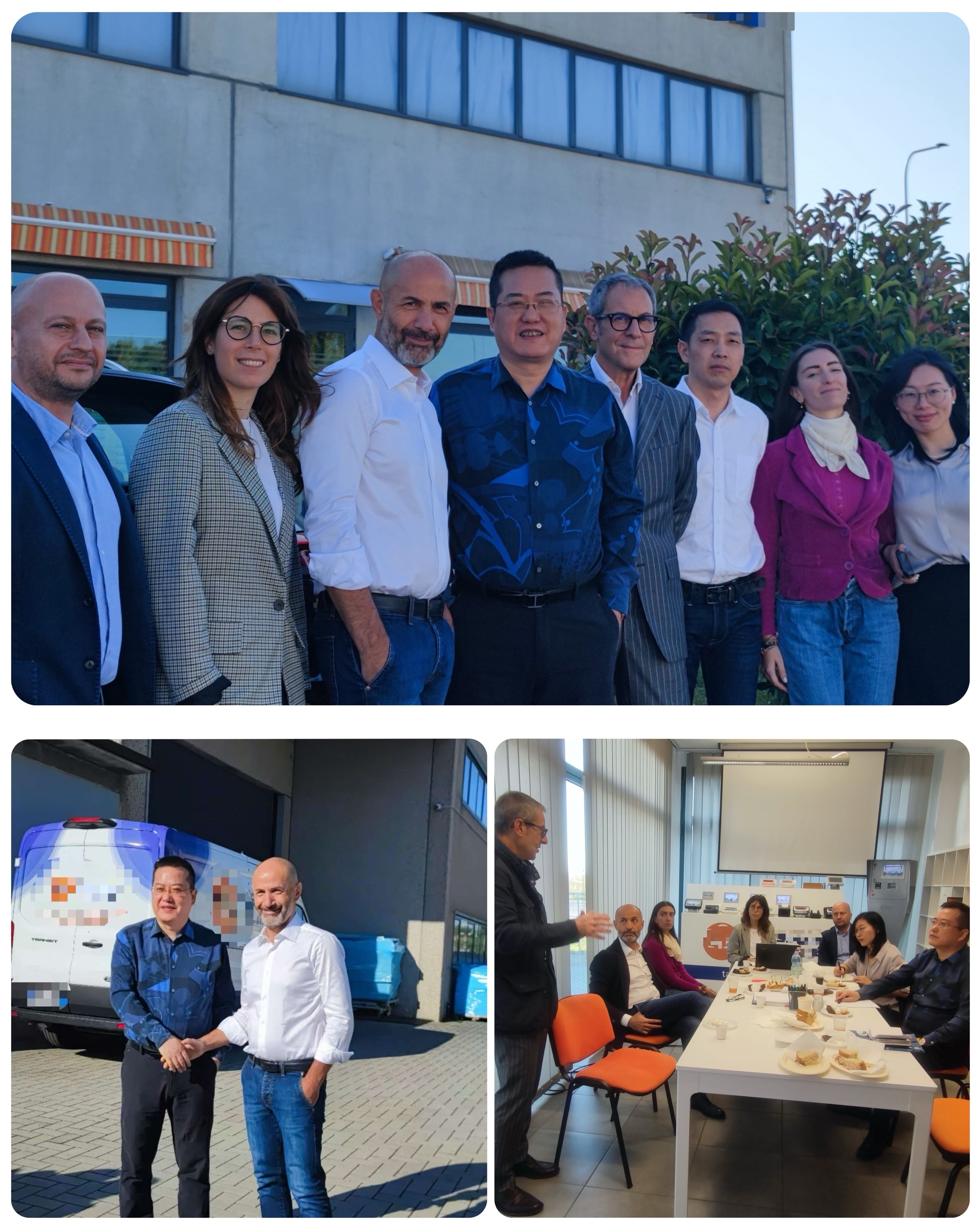 爱体育电子首页集团董事长柯建东率队赴欧洲，加速深化国际布局